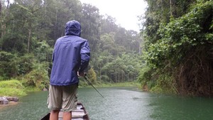 snakehead fishing Thailand Cheow Lan Dam