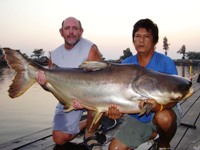 Fishing in Bangkok at Bungsamran Lake
