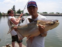 Fishing Bungsamran Lake