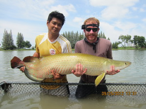 Arapaima fishing IT Lake Monsters Thailand