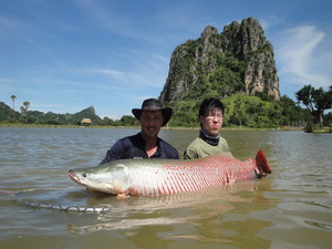 arapaima fishing thailand