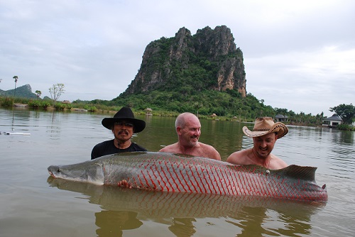 Jurassic fishing in Thailand