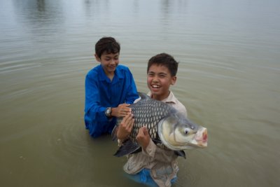 Carp fishing in Thailand at Jurassic 