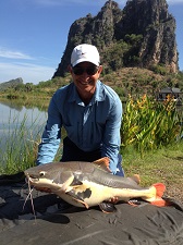 fishing in Thailand at Jurassic
