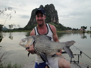 Carp fishing Thailand