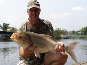 Silver carp caught from Shadow Lake