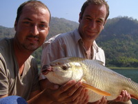 Robson Green carp fishing in Thailand