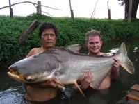 Fishing Bangkok for monster catfish