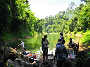 Group snakehead fishing trips to Malaysia