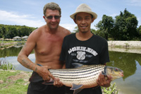 Julian Price Carp fishing in Thailand at Hua Hin Greenfield Valley Fishery & Cottage Resort