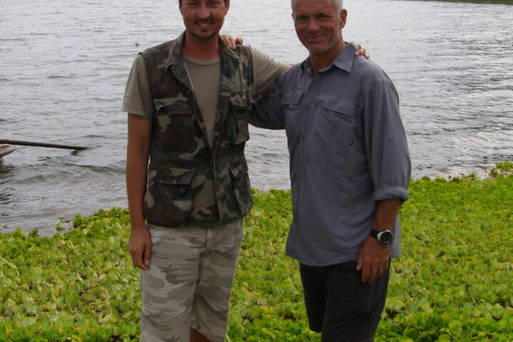 Jeremy Wade Discovery Channel filming Killer Snakehead epsidoe of River Monsters in Thailand