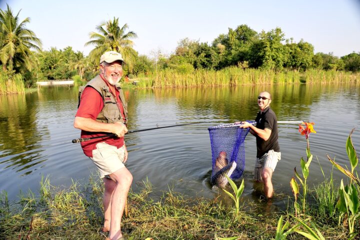 John Wilson guided fishing in Thailand with Fish Thailand