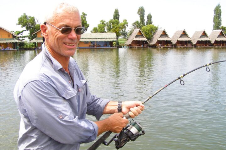 Jeremy Wade fishing in Bangkok